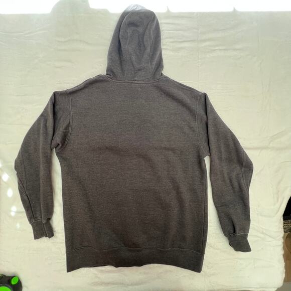 NFL Team Apparel STEELERS Football Hoodie Size L Gray NFL Graphic Sweatshirt - Picture 4 of 10